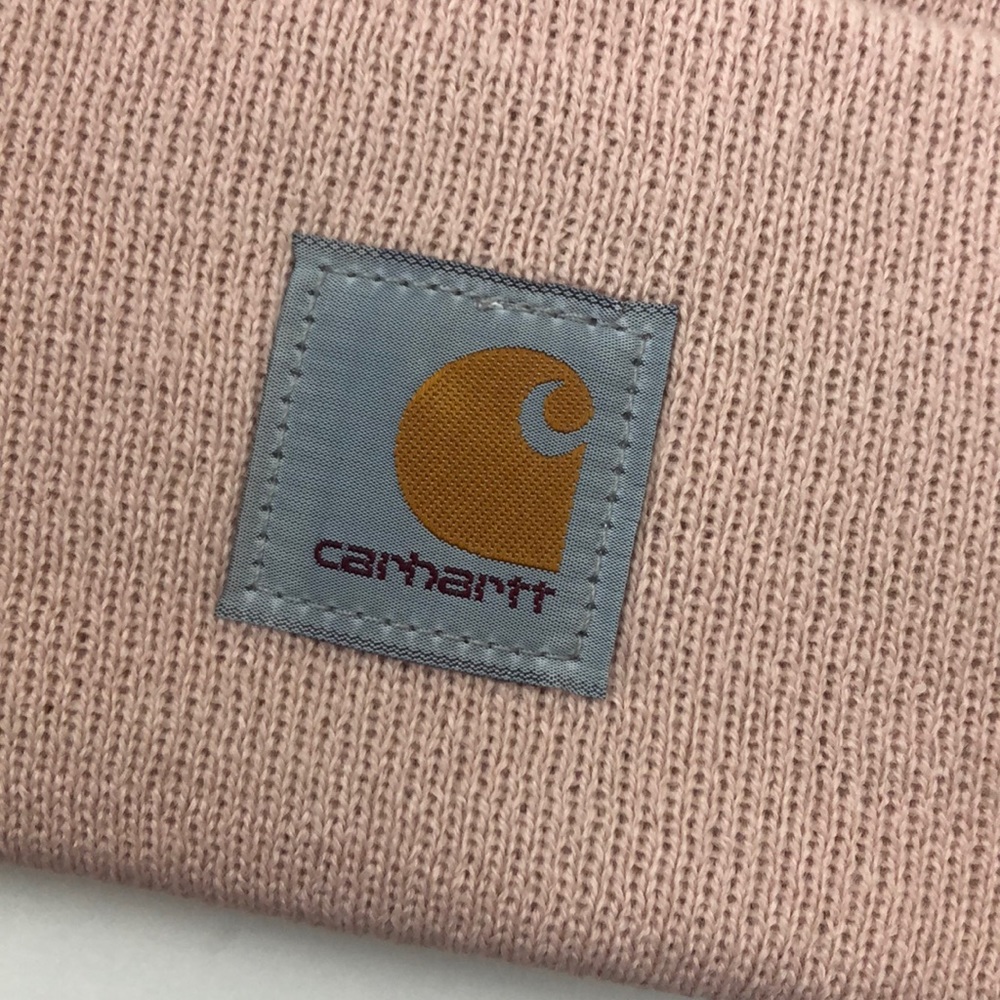 - WOMANS ROSE✖️NEW STOCK ⭐️CARHARTT  hat  beanie *NWT* - Picture 3 of 5